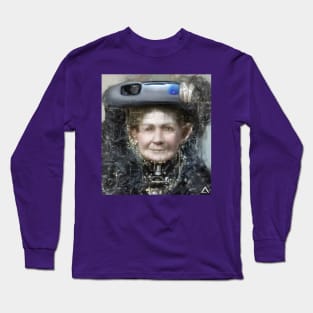 A Steampunk Victorian Portrait Long Sleeve T-Shirt